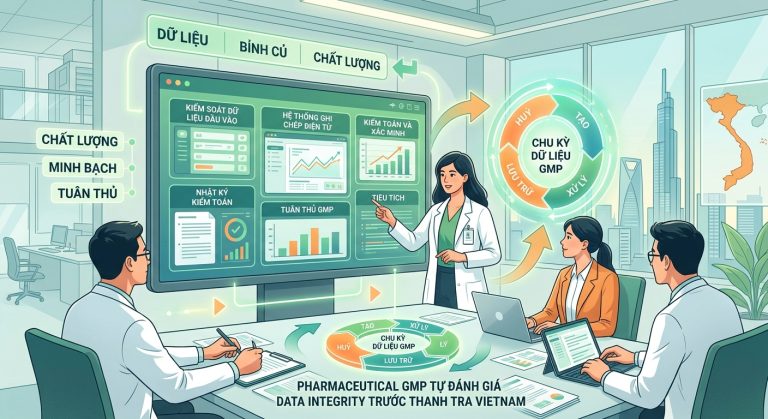 Checklist Tự Đánh Giá Data Integrity Trước Thanh Tra GMP [2026] — tự đánh giá data integrity trước thanh tra